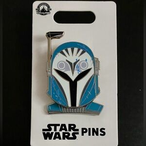 Disney Star Wars Bo-Katan Kryze Pin Diamond Authentic Sliding Helmet Motion
